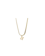 GOLD INITIAL PENDANT